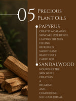 BODY CLEANSER     ALOE VERA | BASIL    No 5. PAPYRUS | SANDALWOOD