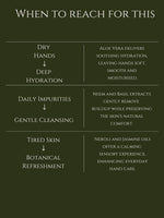 HAND WASH     ALOE VERA | NEEM    No 7. NEROLI | JASMINE