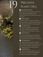 RELAXING MASSAGE OIL      No 19   FRANKINCENSE | BERGAMOT | CLARY SAGE | CHAMOMILE | MARJORAM