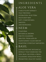 HAND WASH     ALOE VERA | NEEM    No 7. NEROLI | JASMINE