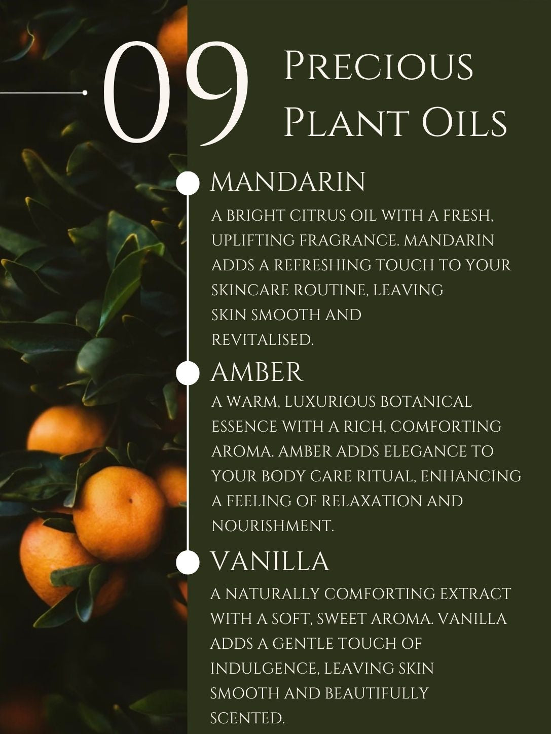 HAND AND BODY LOTION    ALMOND | APRICOT    No 9. MANDERIN | AMBER | VANILLA