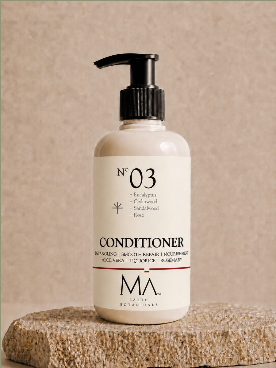 HAIR CONDITIONER     ALOE VERA | LIQUORICE | ROSEMARY    No 3. EUCALYPTUS | SANDALWOOD | CEDARWOOD | ROSE