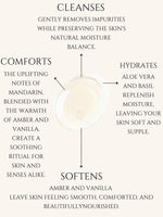 BODY CLEANSER No 9. MANDERIN | AMBER | VANILLA ALOE VERA | BASIL