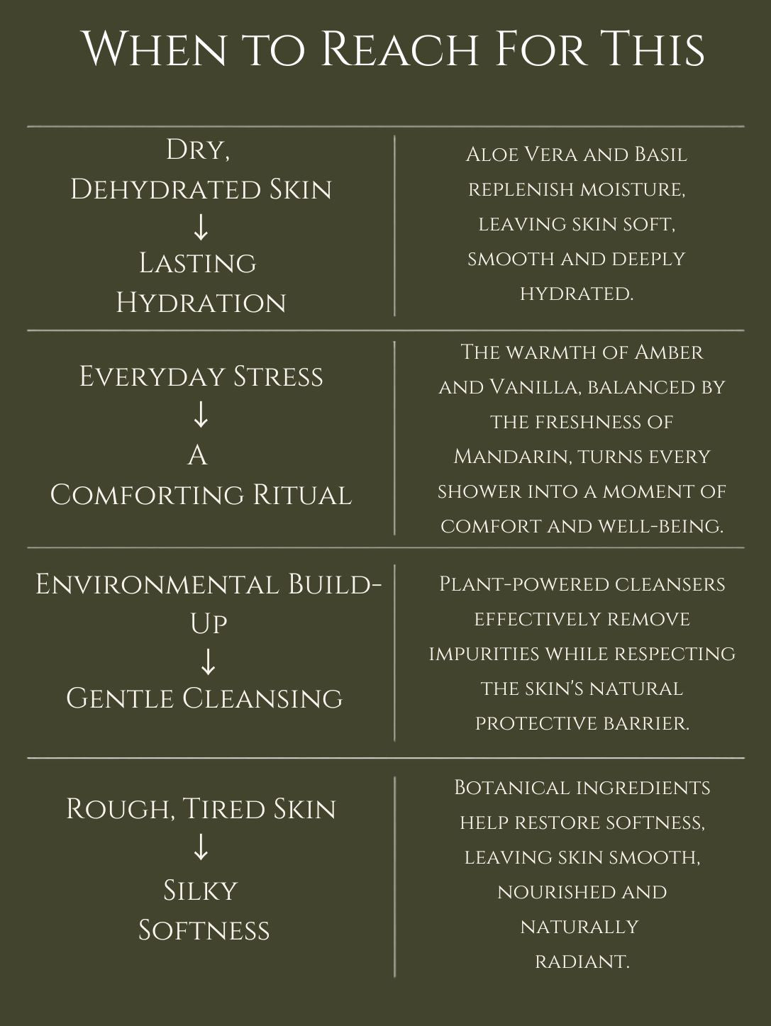 BODY CLEANSER No 9. MANDERIN | AMBER | VANILLA ALOE VERA | BASIL