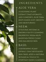 HAND WASH     ALOE VERA | NEEM    No 1. NEROLI | YLANG YLANG