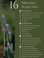 ATHLETE'S MASSAGE OIL     No 16   MARJORAM | ROSEMARY | LAVENDER | BLACK PEPPER