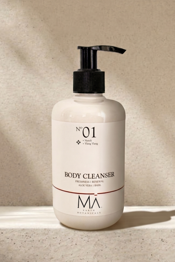 BODY CLEANSER      No 1. NEROLI | YLANG YLANG      ALOE VERA | BASIL