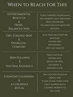 BODY CLEANSER      No 1. NEROLI | YLANG YLANG      ALOE VERA | BASIL