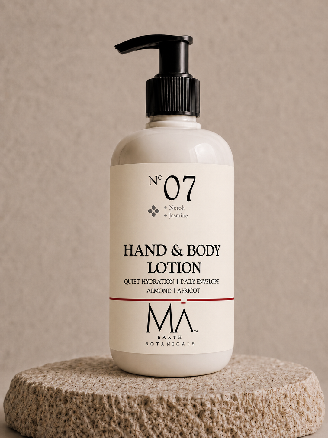 HAND AND BODY LOTION    ALMOND | APRICOT    No 7. NEROLI | JASMINE