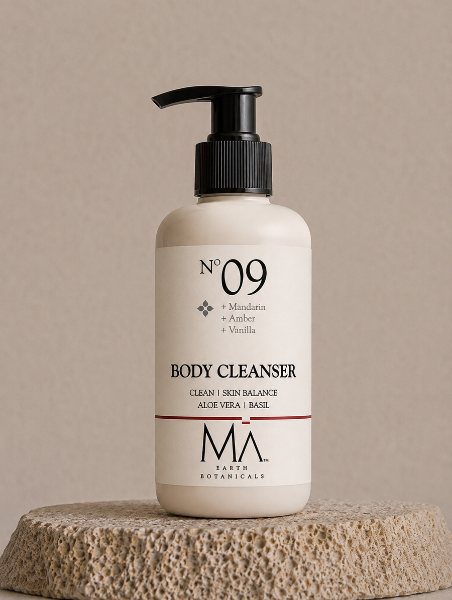 BODY CLEANSER No 9. MANDERIN | AMBER | VANILLA ALOE VERA | BASIL