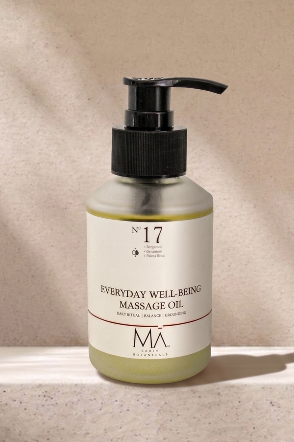 EVERYDAY WELL-BEING MASSAGE OIL    No 17   BERGAMOT | GERANIUM | PALMA ROSA