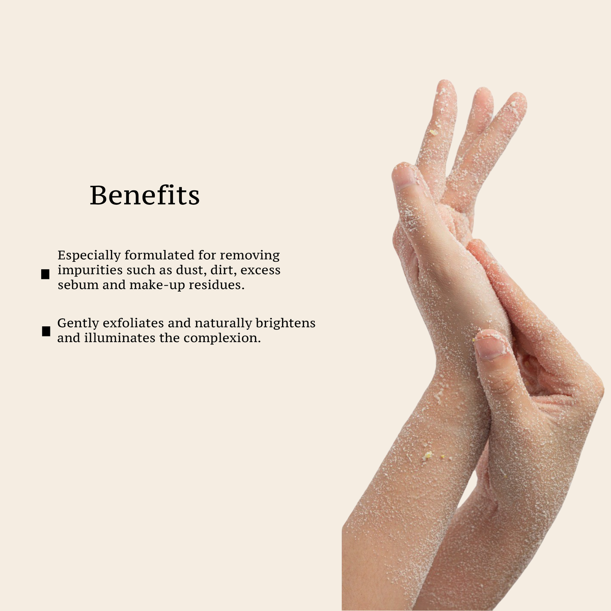 EXFOLIATING FOAMING ALMOND FACE WASH