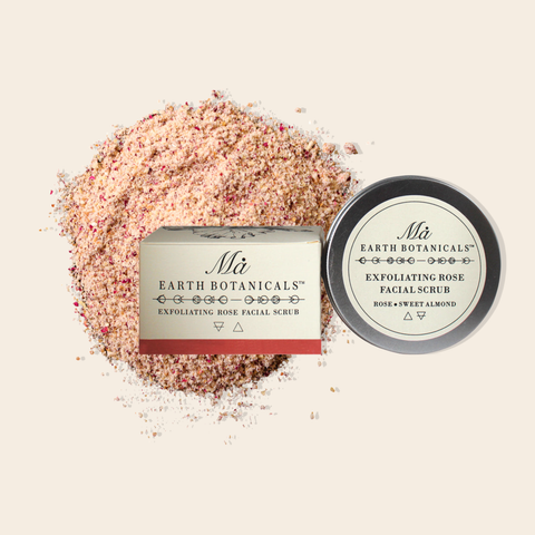 EXFOLIATING ROSE FACIAL SCRUB
