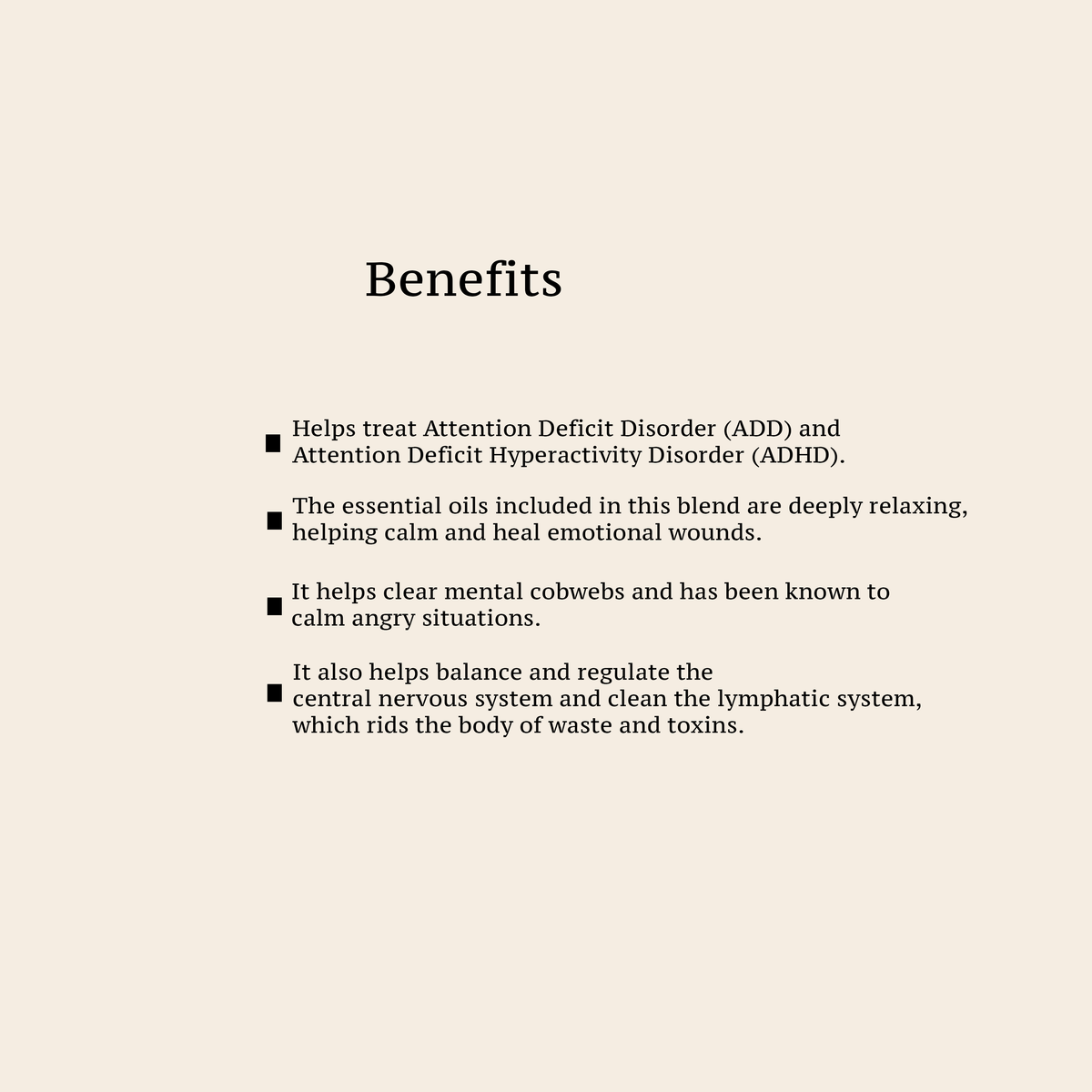 FOCUS SYNERGY BLEND