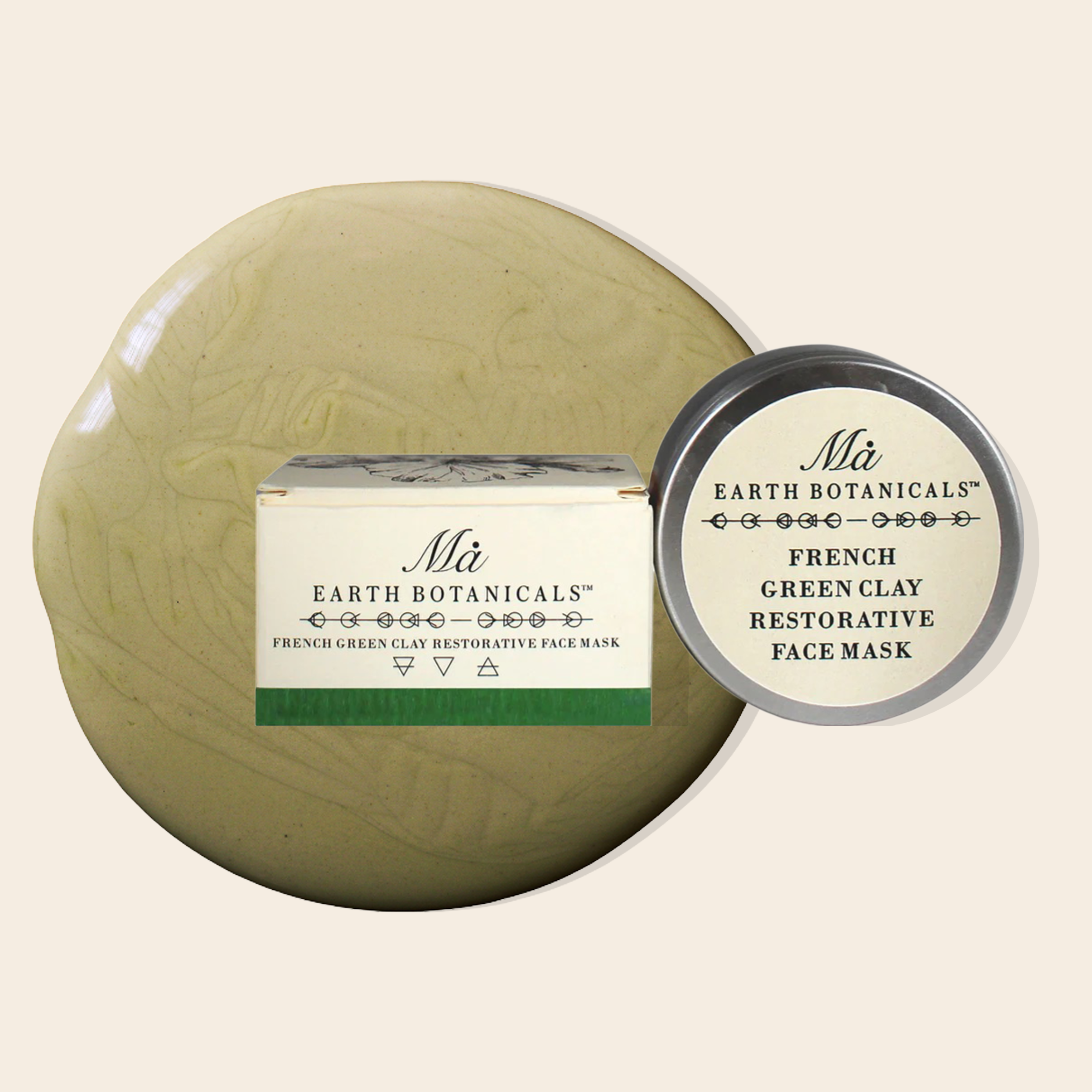 FRENCH GREEN CLAY RESTORATIVE FACE MASK