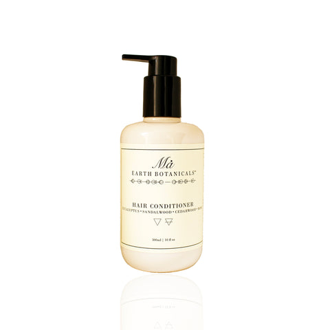 HAIR CONDITIONER  (Enriched with Aloe Vera, Licorice & Rosemary) EUCALYPTUS, SANDALWOOD, CEDARWOOD, ROSE