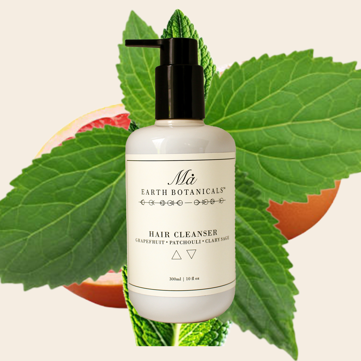 HAIR CLEANSER (Enriched with Amla, Shikakai & Brahmi) GRAPEFRUIT, PATCHOULI, & CLARY SAGE