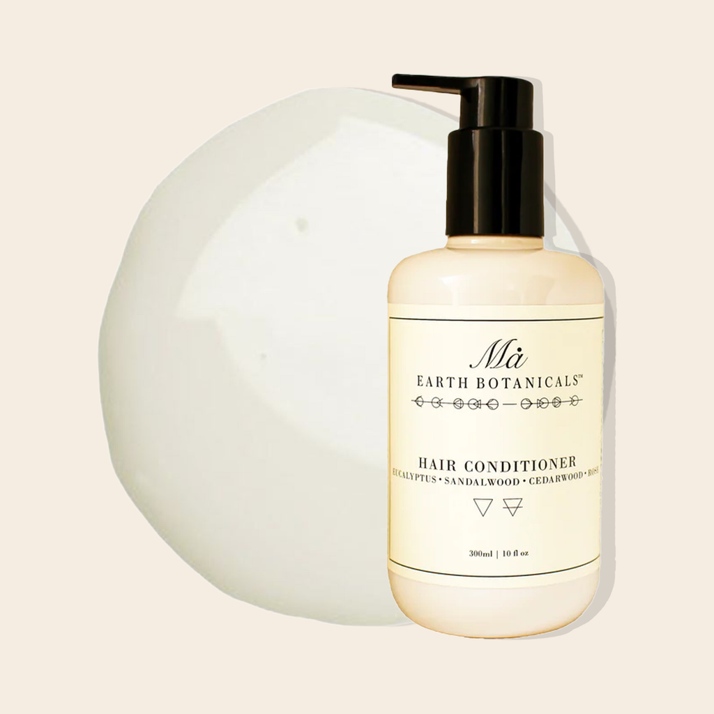 HAIR CONDITIONER  (Enriched with Aloe Vera, Licorice & Rosemary) EUCALYPTUS, SANDALWOOD, CEDARWOOD, ROSE