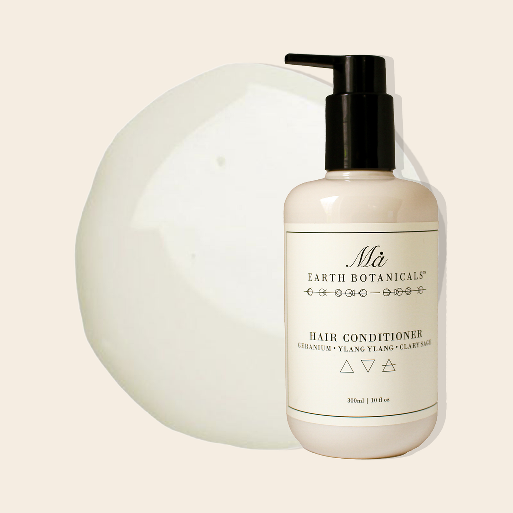 HAIR CONDITIONER  (Enriched with Aloe Vera, Licorice & Rosemary) GERANIUM, YLANG YLANG & CLARY SAGE