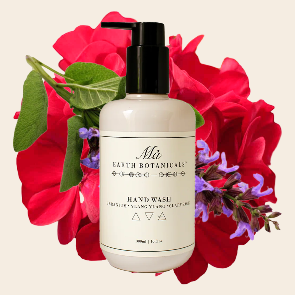 HAND WASH - GERANIUM, YLANG YLANG & CLARY SAGE