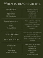 HAND WASH     ALOE VERA | NEEM    No 1. NEROLI | YLANG YLANG