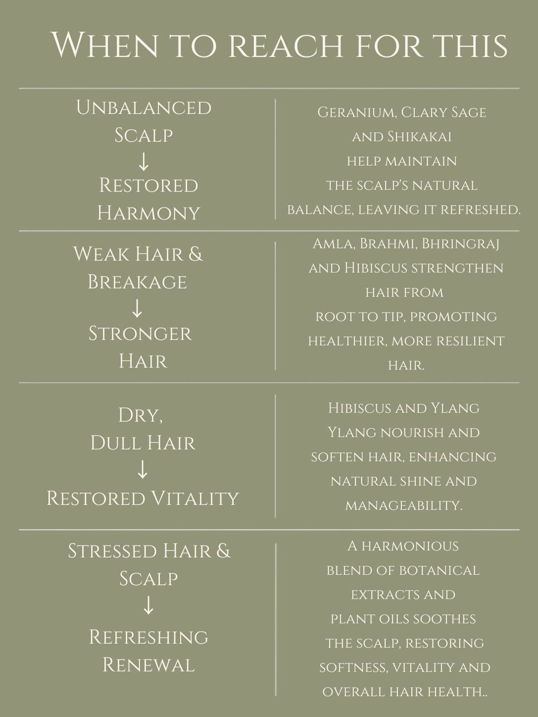 HAIR CLEANSER  AMLA | SHIKAKAI | BRAHMI  No 4. GERANIUM | YLANG YLANG | CLARY SAGE