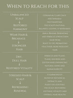 HAIR CLEANSER  AMLA | SHIKAKAI | BRAHMI  No 4. GERANIUM | YLANG YLANG | CLARY SAGE