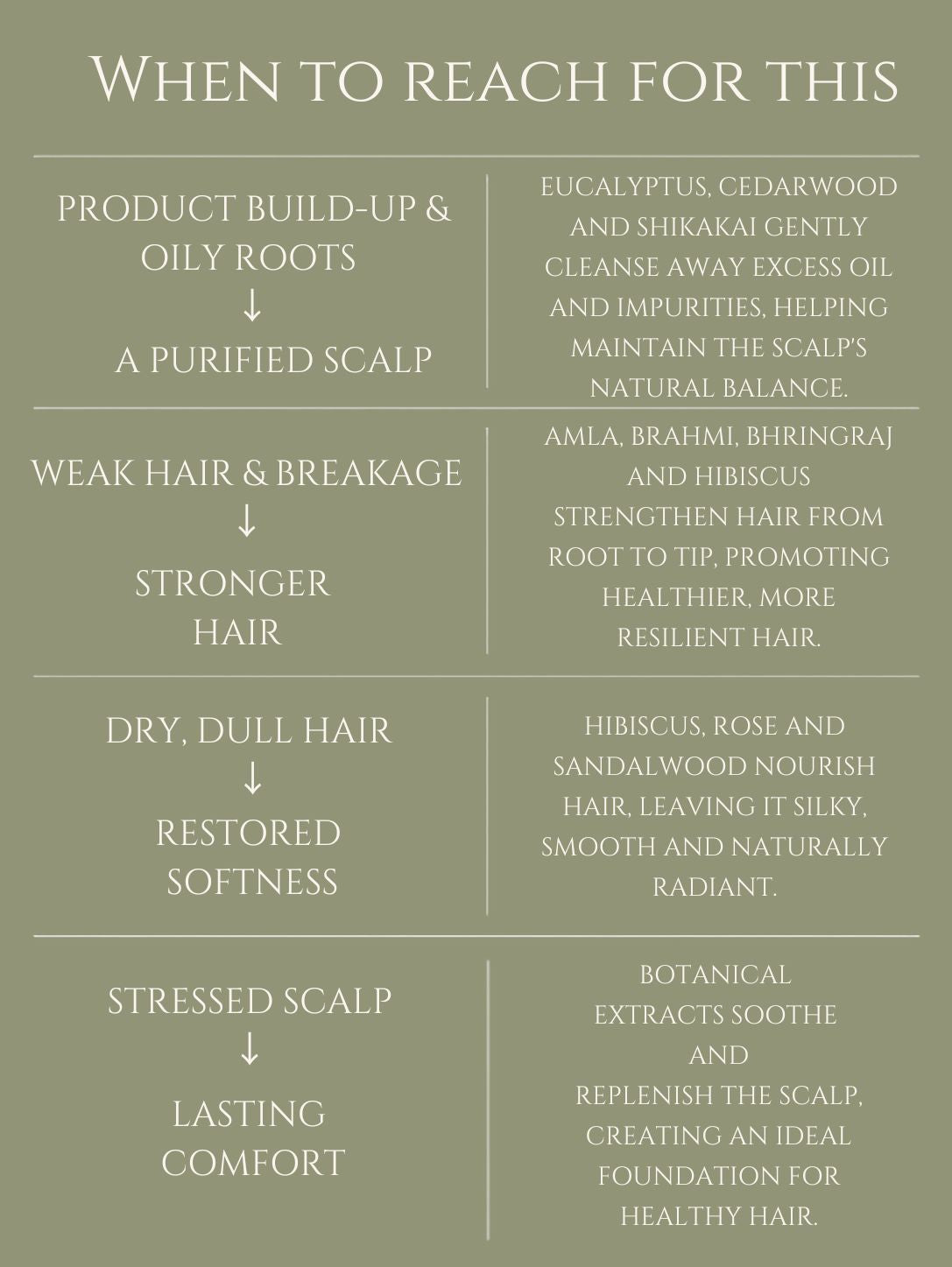 HAIR CLEANSER  AMLA | SHIKAKAI | BRAHMI No 3. EUCALYPTUS | SANDALWOOD | CEDARWOOD | ROSE