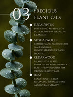 HAIR CLEANSER  AMLA | SHIKAKAI | BRAHMI No 3. EUCALYPTUS | SANDALWOOD | CEDARWOOD | ROSE
