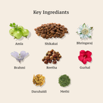 HAIR CLEANSER (Enriched with Amla, Shikakai & Brahmi) EUCALYPTUS, SANDALWOOD, CEDARWOOD ROSE