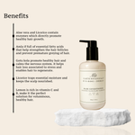 HAIR CONDITIONER  (Enriched with Aloe Vera, Licorice & Rosemary) GERANIUM, YLANG YLANG & CLARY SAGE