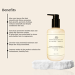 HAIR CONDITIONER  (Enriched with Aloe Vera, Licorice & Rosemary) EUCALYPTUS, SANDALWOOD, CEDARWOOD, ROSE