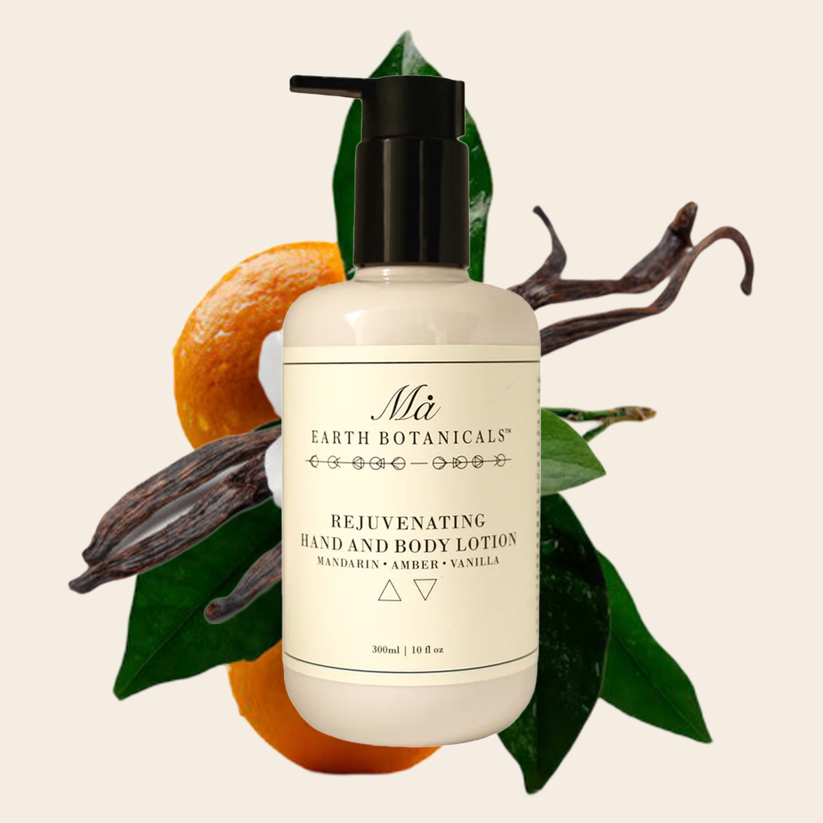 REJUVENATING HAND & BODY LOTION - MANDERIN, AMBER, VANILLA