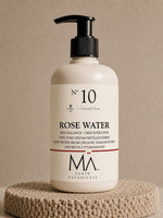 ROSE WATER    100% PURE STEAM-DISTILLED EDIBLE ROSE WATER FROM ORGANIC DAMASK ROSES GROWN IN UTTARAKHAND    FROM ORGANIC DAMASK ROSES GROWN IN UTTARAKHAND