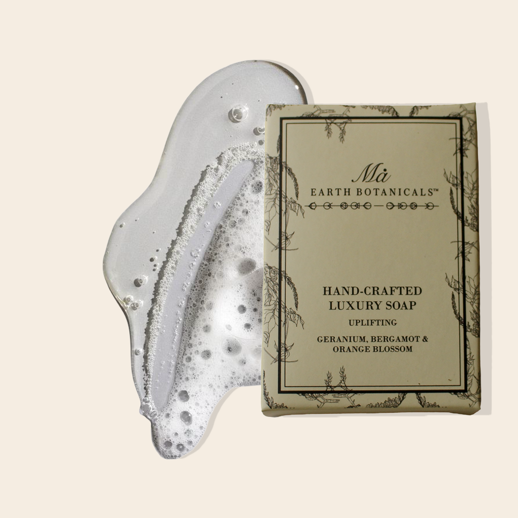 UPLIFTING SOAP - GERANIUM, BERGAMOT, ORANGE BLOSSOM