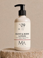 HAND AND BODY LOTION    ALMOND | APRICOT    No 9. MANDERIN | AMBER | VANILLA