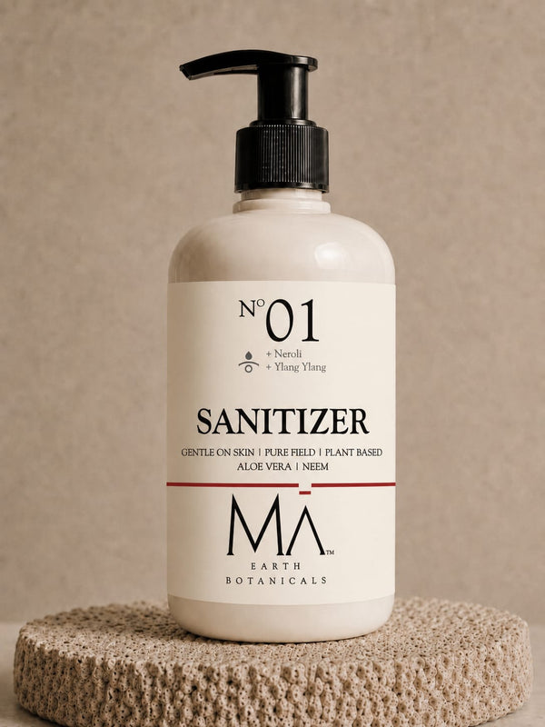 HAND SANITIZER (Enriched with Aloe Vera & Neem) EUCALYPTUS, SANDALWOOD, CEDARWOOD, ROSE